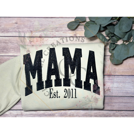 Embroidered MAMA Sweatshirt