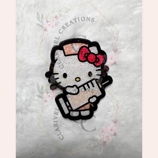 Nurse Kitty Badge Reel