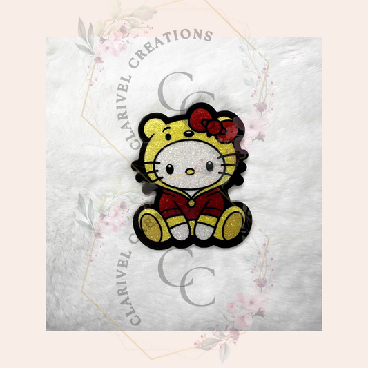 Kitty Bear Badge reel